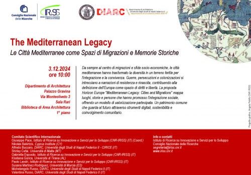 The Mediterranean Legacy: Le Città Mediterranee come Spazi di Migrazioni e Memorie Storiche