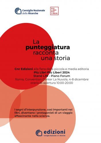 Cnr Edizioni a 'Più libri più liberi' con un programma di tutto punto.