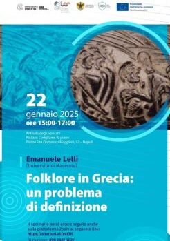 Folklore in Grecia: un problema di definizione