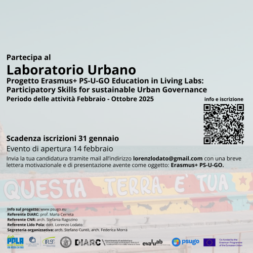 Una call per studenti e studentesse per la partecipazione all'"Urban Living Lab" di Napoli