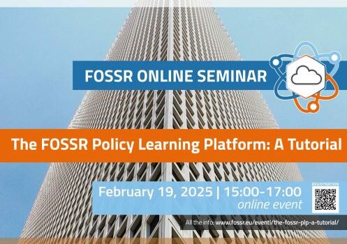 FOSSR Online Seminar: alla scoperta delle potenzialità della Policy Learning Platform