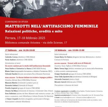 Matteotti nell'antifascismo femminile. Relazioni politiche, eredità e mito