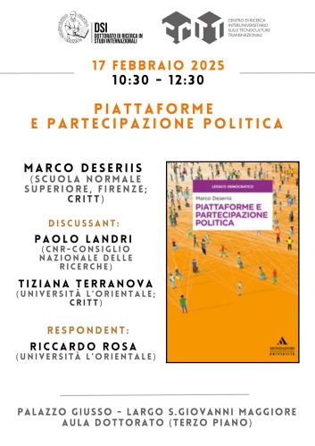 Piattaforme e partecipazione politica