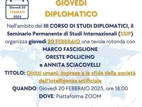 Diritti umani, imprese e le sfide della società dell'intelligenza artificiale