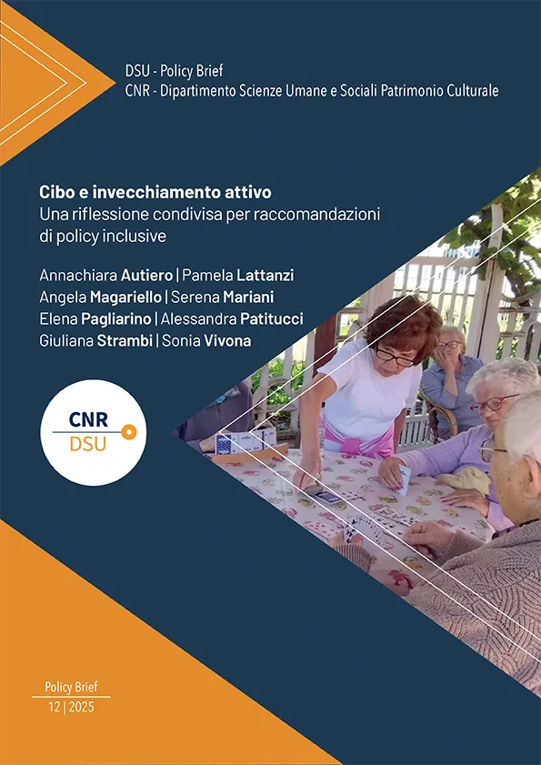 Food and active aging. A shared reflection for inclusive policy recommendations