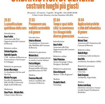 Urbanistica di genere: costruire luoghi più giusti