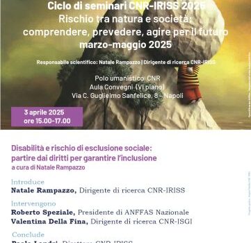 Disabilità e rischio di esclusione sociale: partire dai diritti per garantire l'inclusione