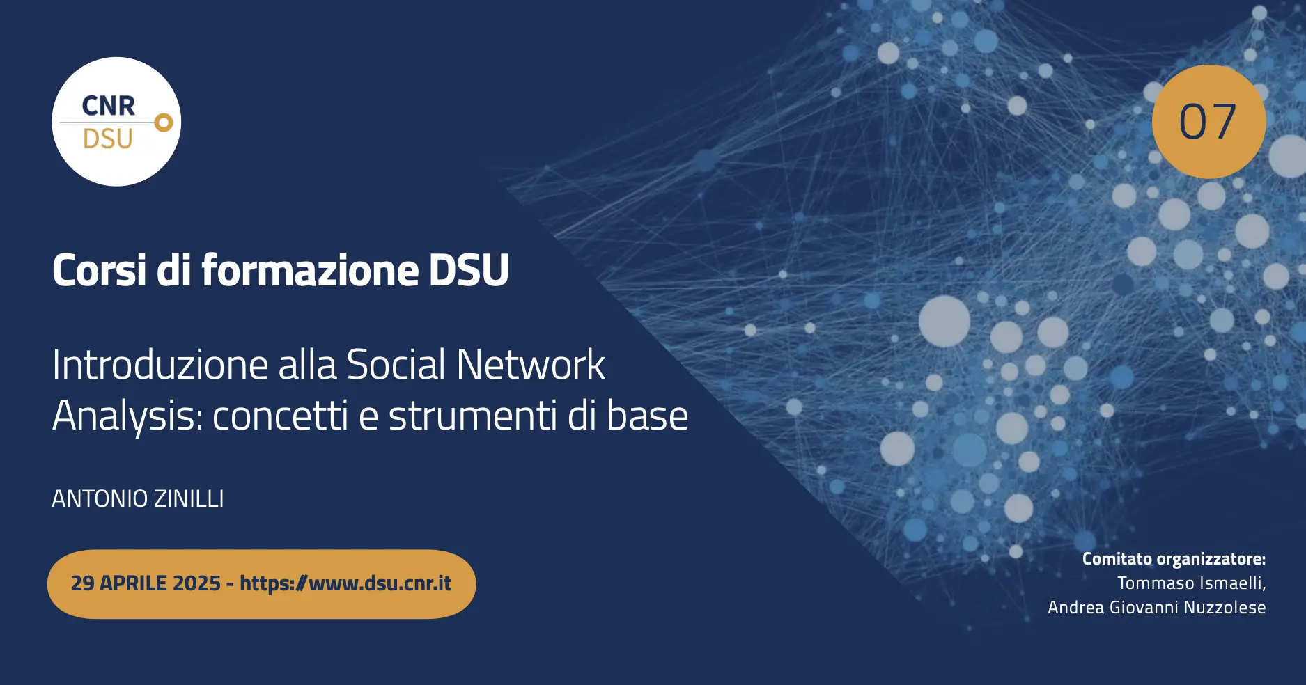 Introduzione alla Social Network Analysis: concetti e strumenti di base