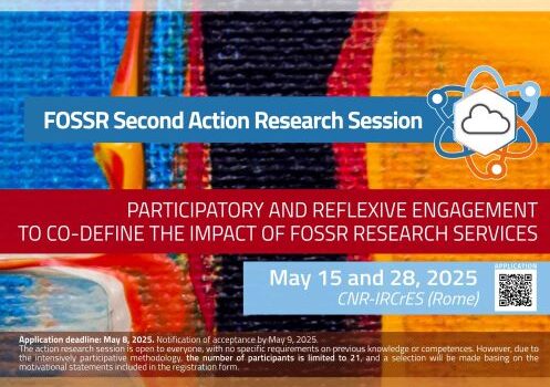 FOSSR Action Research Session "Participatory and reflexive engagement to co-define the impact of FOSSR research services"