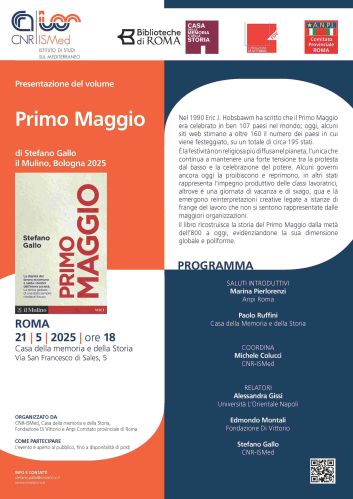 Presentazione del volume "Primo Maggio"