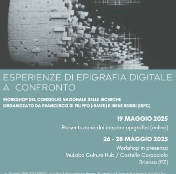 Esperienze di epigrafia digitale a confronto