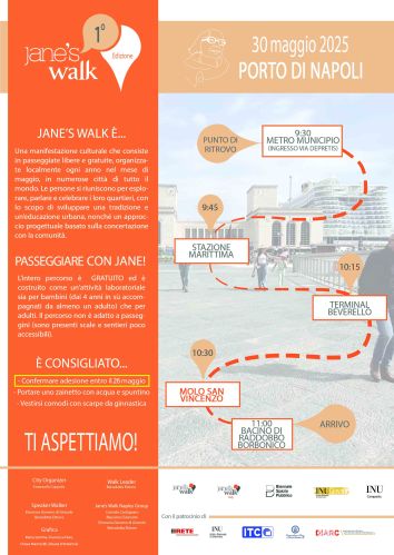 Jane's Walk al Porto di Napoli e al Molo San Vincenzo