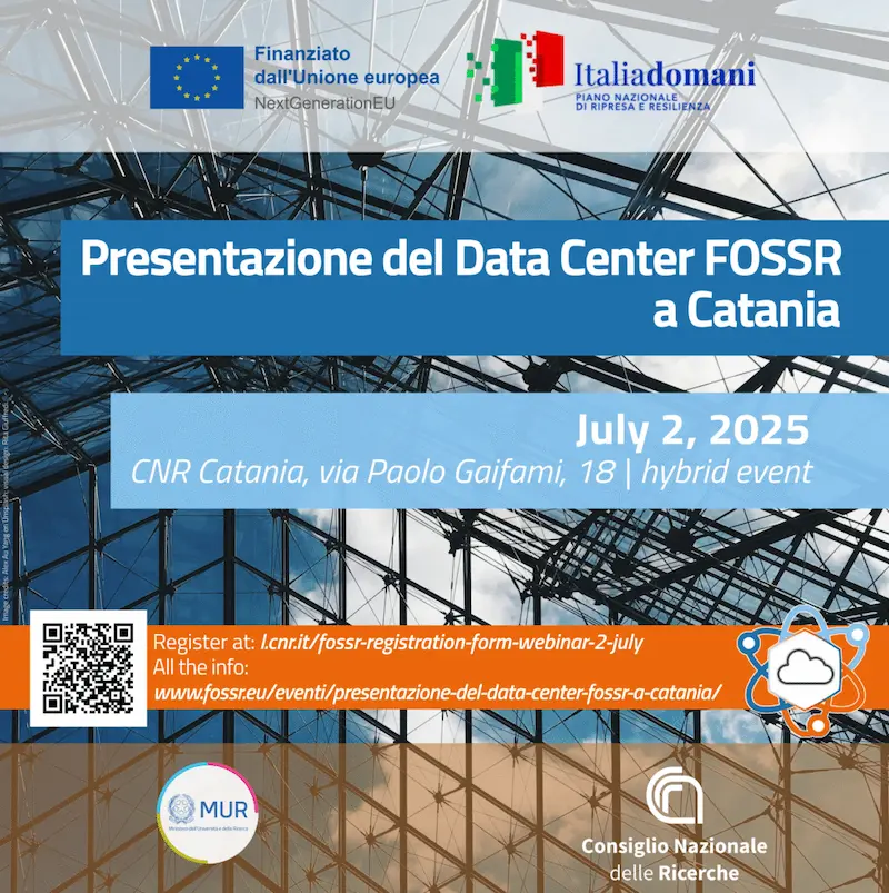 Presentazione del Data Center FOSSR a Catania