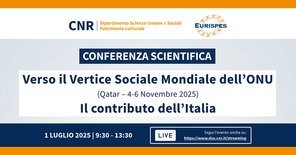 Conferenza “Verso il Vertice Sociale Mondiale dell’ONU. Il contributo dell’Italia”