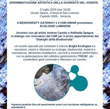 Ecologie luminose: sperimentazione artistica della diversità del vivente