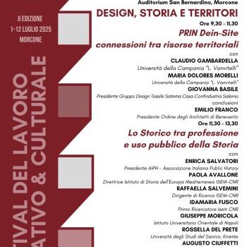"Lo Storico tra professione e uso pubblico della Storia". II Edizione del Festival del Lavoro Creativo e Culturale
