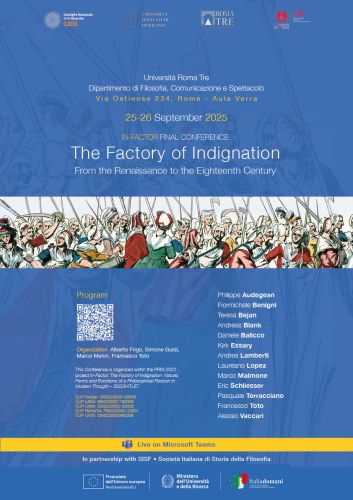 The Factory of Indignation - From the Renaissance to the Eighteenth Century