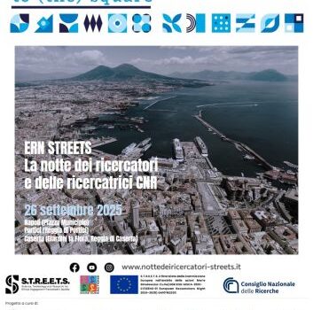 ERN STREETS to (the) square: la notte dei ricercatori e delle ricercatrici Cnr