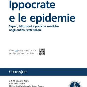 Ippocrate e le epidemie. Saperi, istituzioni e pratiche mediche negli antichi stati italiani