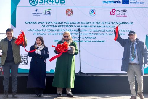 Inaugurato l'Eco Hub di Ulaanbaatar: un risultato strategico del progetto "3R4UB"