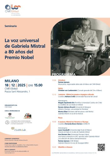 La voz universal de Gabriela Mistral a 80 años del Premio Nobel