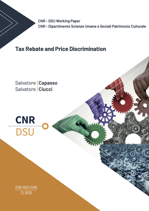 Tax Rebate and Price Discrimination