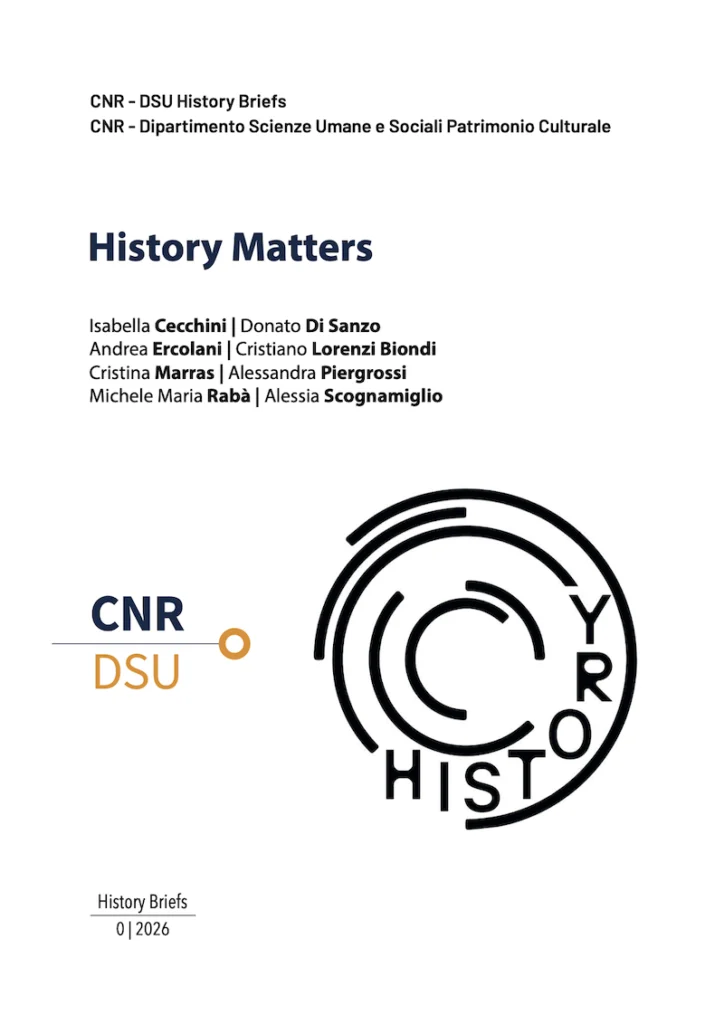 Copertina di History Matters