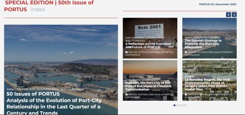 Online il n. 50 di PORTUS, rivista open access di RETE - Associazione Internazionale per la Collaborazione tra Porti e Città
