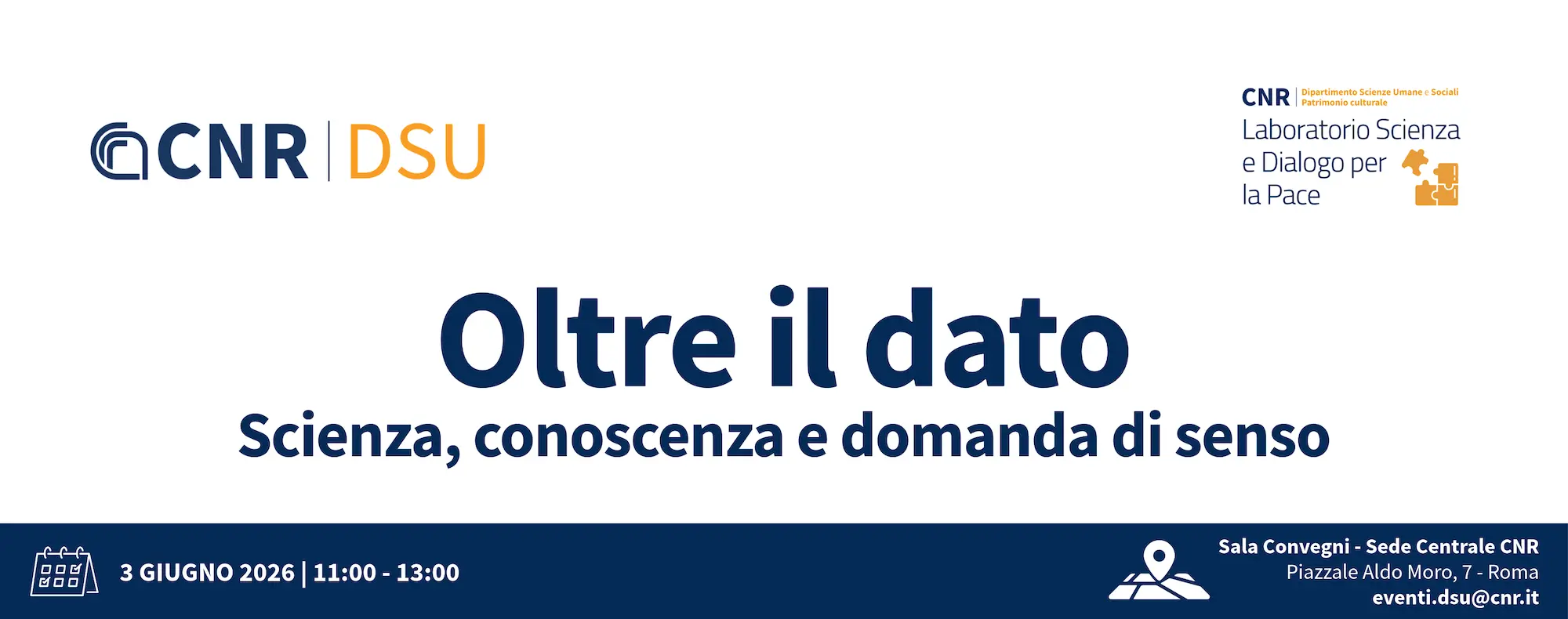 Oltre il dato. Scienza, conoscenza e domanda di senso