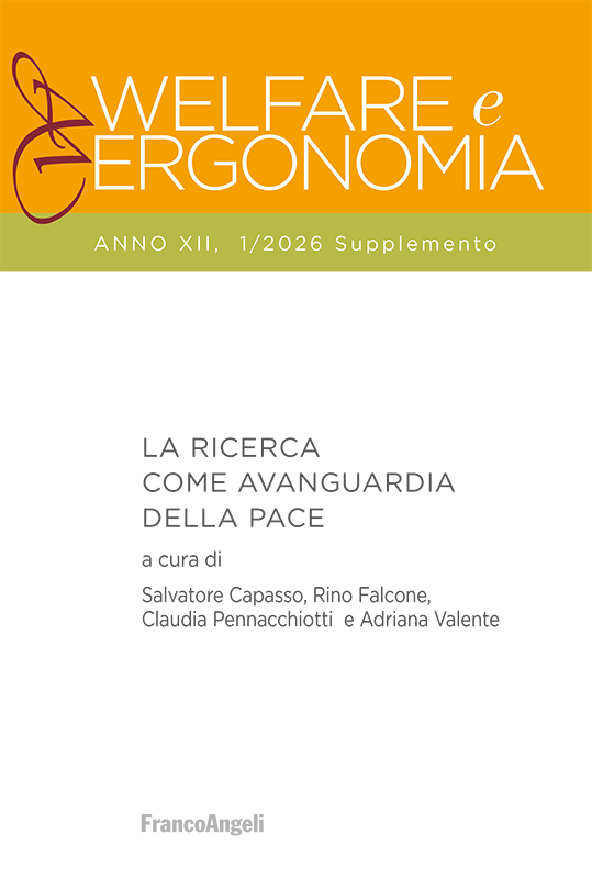 Copertina di La ricerca come avanguardia della pace